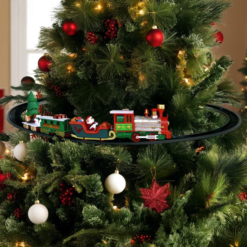Magical Christmas Tree Train – Lights & Music Holiday Decoration